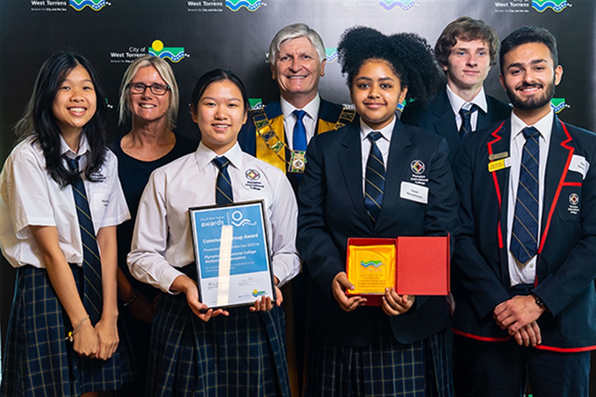 Community Group Award 2023 Plympton International College City Of West Torrens