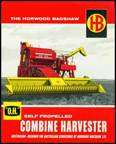 Horwood Bagshaw Combine Harvester