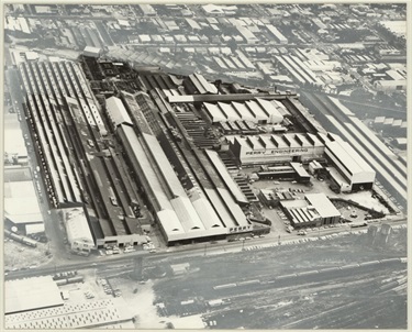 1965 Aerial view of Perry Engineering