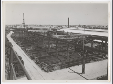 Steel Yards at Perry Engineering Company