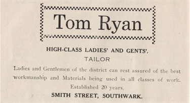Smith Street - Tom Ryan Tailor
