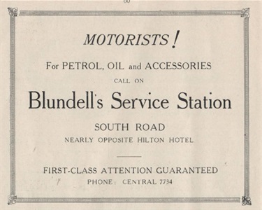 South Road - Blundells Service Station