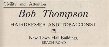 112 Beach Road - Bob Thompson Hairdresser
