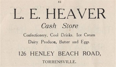 126 Henley Beach Road - L. E. Heaver Store