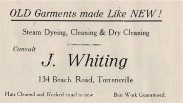 134 Beach Road - J. Whiting Cleaners