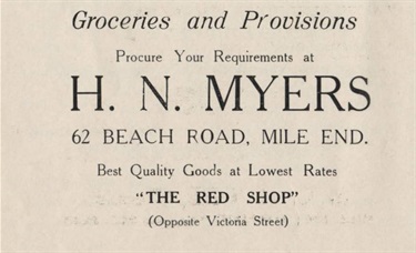 62 Beach Road - Myer Grocers