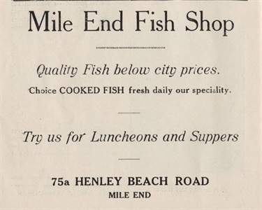 75a Henley Beach Road - Mile End Fish Shop