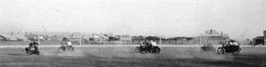 Thebarton Oval motor cycle polo 1925