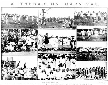 Carnival at Thebarton Oval 18 November 1922