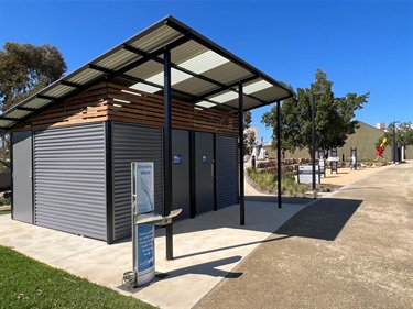 Richmond Oval Playspace Toilet and Drinking Fountain